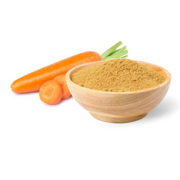 Poudre de carottes déshydratées